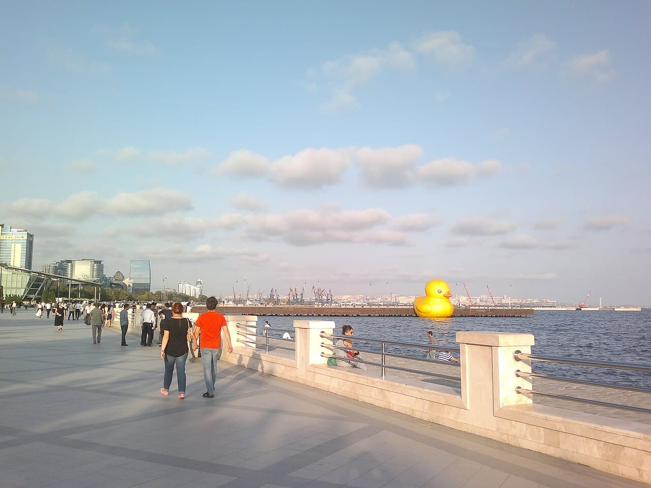 Baku Boulevard in Baku