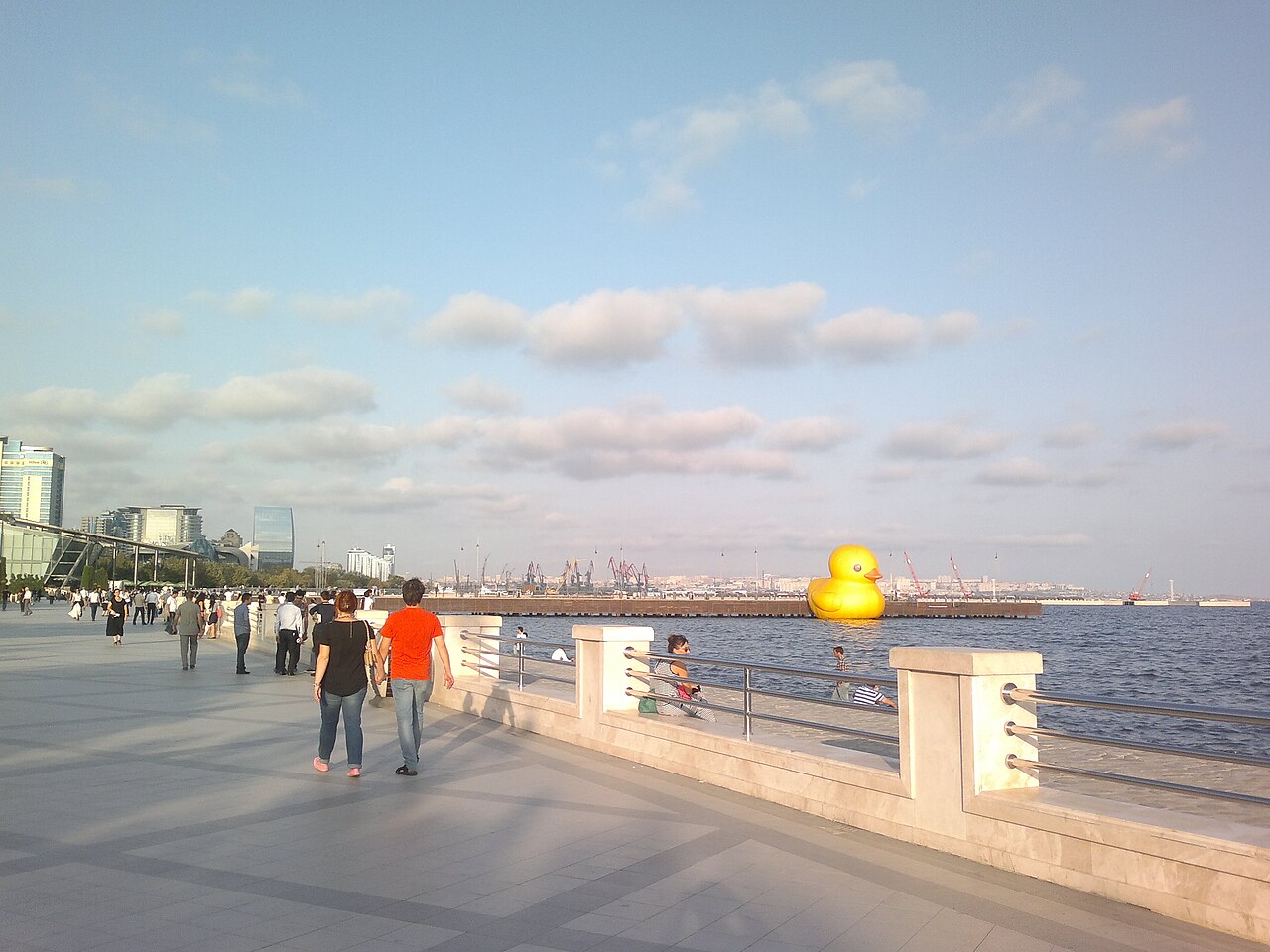 Photograph of Baku Boulevard, Baku